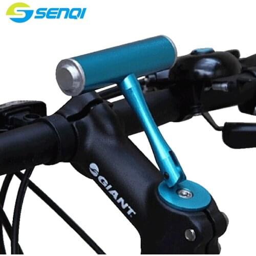 Bicycle Handlebar Extension T Frame Lamp Cycling Computer Clip Holder Bicycle Handlebar Metal Adapter Bike Accessories FZT024