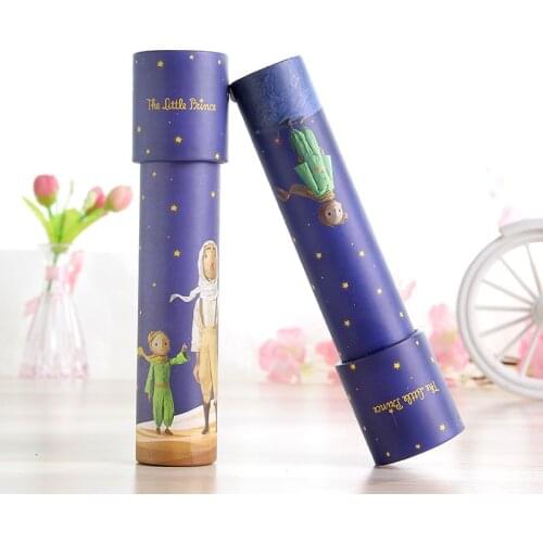 1pc Little Prince Kaleidoscope Toys Rotate Periscope Educational Toys for Children Magic Baby Sensory Toy Childrens Day Gifts