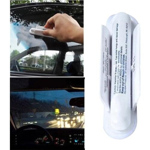 1Pc Universal Anti Rain Car Windshield Wipers Blue Soft Absorbent Wash Cloth Car Windshield Glass Water Rain Repellent