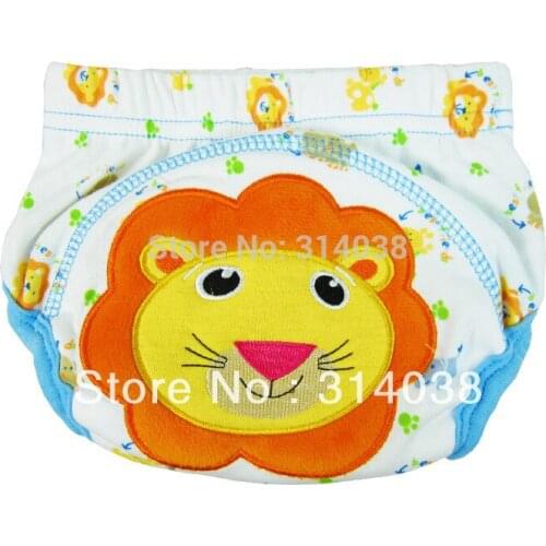 21 pieces/lot 7 Desigen water proof Embroidered Baby Training Pants