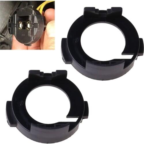 2x H7 LED Headlight Adapter Holder Retainer Socket LED Bulb Base For Kia Forte Koup 2014-2016 2012-2017