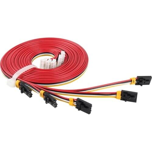 5pcs 1m NAMA17 42 Stepper Motor Cables Compatiable with Mini-Rambo Einsy 1.3 1.4 F for Prusa I3 MK2 MK2S MK3 3D Printer