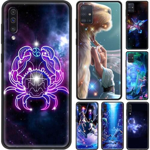 Case For Samsung A91 A72 A71 A52 A51 A42 A41 A32 A31 A21 EU A21s A12 A11 A02s A02 A01 Cover Fundas Shell Zodiac Signs
