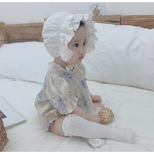 Floral Cotton Summer Baby Romper Jumpsuit Newborn Baby Girl Clothes Casual Toddler Ropa De Recien Nacido Bodysuits BE50BR