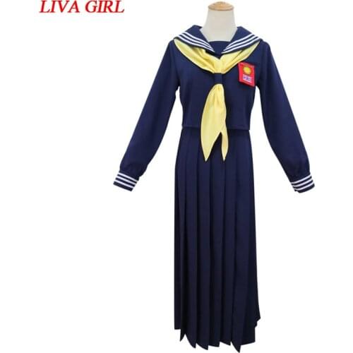 Liva girl Anime Drama Program Kyou Kara Ore Wa Hayakawa Kyoko Cosplay Costume JK School Uniform for women Free Shipping