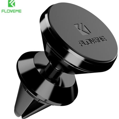 FLOVEME Magnet Car Phone Holder For iPhone X 8 Samsung S9 Xiaomi Universal Mobile Phone Magnetic Air Vent Mount Car Holder Stand