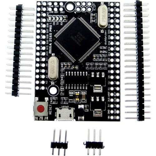 Mega 2560 PRO (Embed) CH340G/ATmega2560-16AU, with male pinheaders. Compatible for Mega 2560