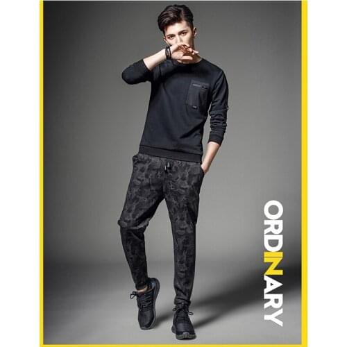 Mens Pants Camouflage Pants Mens Casual Pants Mens Slim Sports Pants Mens Trousers Closed Feet M-5XL Free Shipping