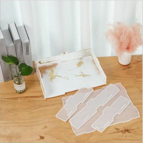 Transparent Silicone Mould Resin Decorative Craft DIY Christmas tree jewelry storage box Mold epoxy resin molds for jewelry