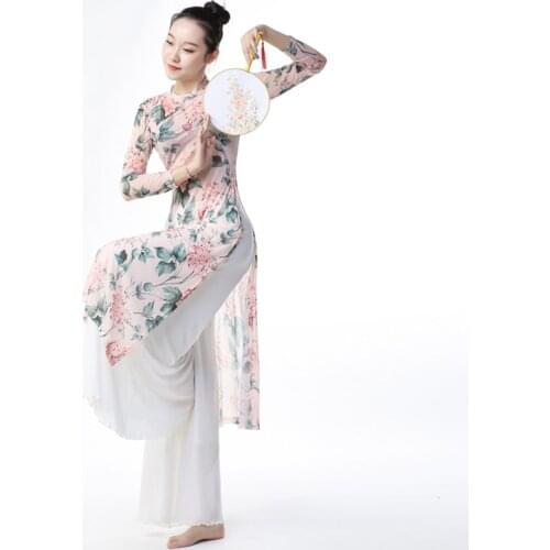 Fairy Belly Dance Dress For Women Stage Costume Chinese Style Classical Dance Clothes Modern Dance Wear Practice Wear JL1697
