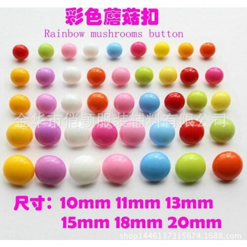 Mixed Colorful Plastic Buttons Sewing For Children Blouse Scrapbooking Accessories Doll Decoration D Pearl Shank Craft Button
