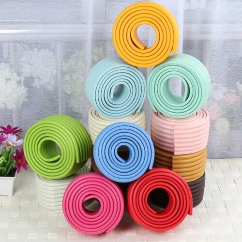 2M Baby Safety Protection Strip Baby Learning To Walk Safety Foam Protection Pad Table Desk Edge Guard Strip Corner Protector