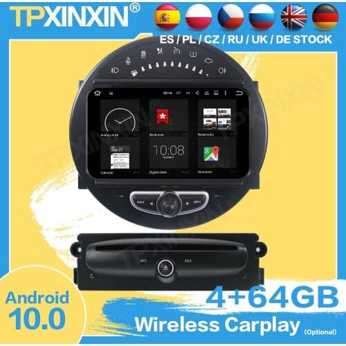 Car Radio Bluetooth Stereo With Screen Android For Mini 2006 2007 2008 2009 2010 2011 2012 2013 GPS Player Audio Head Unit