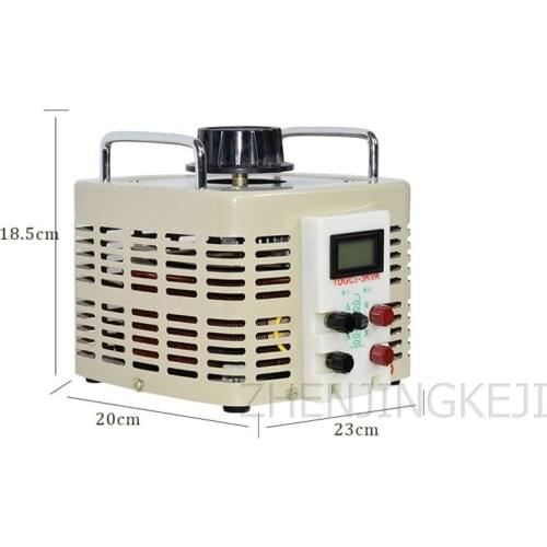 Digital Display Regulator Voltage 220v Simplex Contact Regulator AC 0-300v Adjustable Factory Equipment Regulator dc Digital