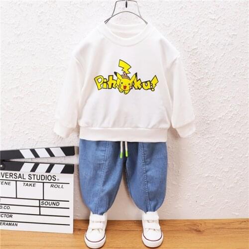 0-5 Year Spring Autumn Boy Girl Clothing Set 2021 New Fashion Active Letter Top+Pant Kid Children Baby Toddler Boy Girl Clothing