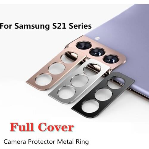 For Samsung Galaxy S21 S20 Note20 Ultra Metal ring Cover Camera Lens Screen Protector For Samsung s20fe s20 s21 Plus Lens Case