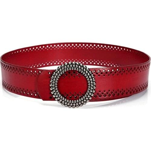 HONGMIOO Women's Wide Belts