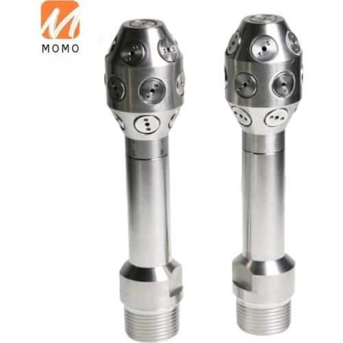 Hot sales 360 degree 304SS self rotating tank washing nozzle spray