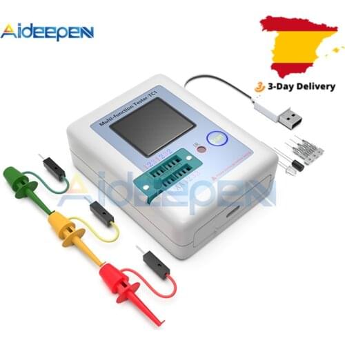 LCR-TC1 TC1 Colorful Display Multifunctional TFT Backlight Transistor Tester For Diode Triode Capacitor Resistor Transistor