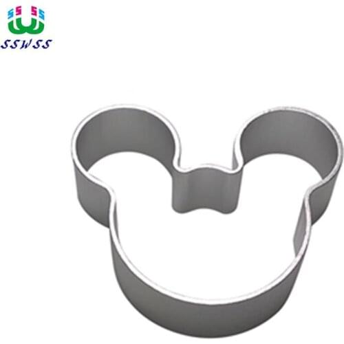 Mice Head Patterns Shape Cake Decorating Fondant Cutters Tools,Aluminum alloy Cake Baking Molds,Direct Selling