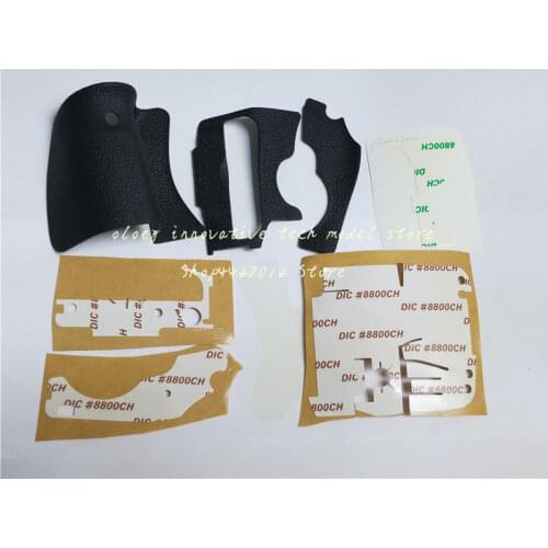 A Set of 3PCS New original Bady rubber (Grip+left side+thumb) repair parts For Canon EOS 60D DS126281 SLR