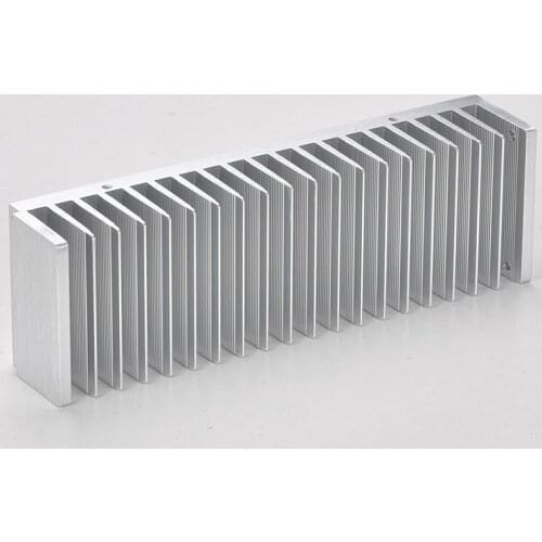 LM3886 / STK401 Full Aluminum E Heatsink For Power Amplifier DIY 200mm*40mm*62mm