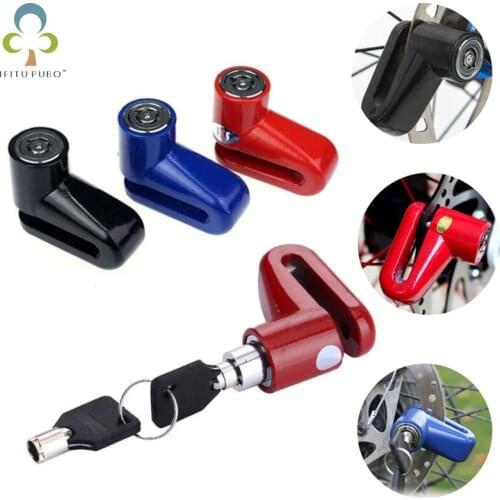 Anti theft Disk Disc Brake Rotor Lock For Scooter Bike Bicycle Motorcycle SafetyLock For Scooter Motorcycle Bicycle Safety YJN