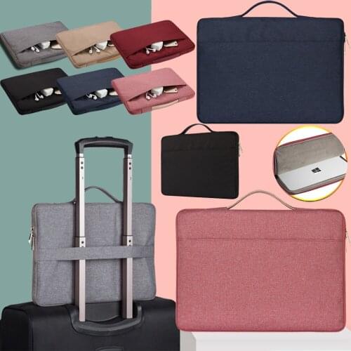 Laptop Bag for Microsoft Surface Pro 2/3/4/6/7/X/Book Waterproof Zipper Portable Handbag Laptop Sleeve Bag