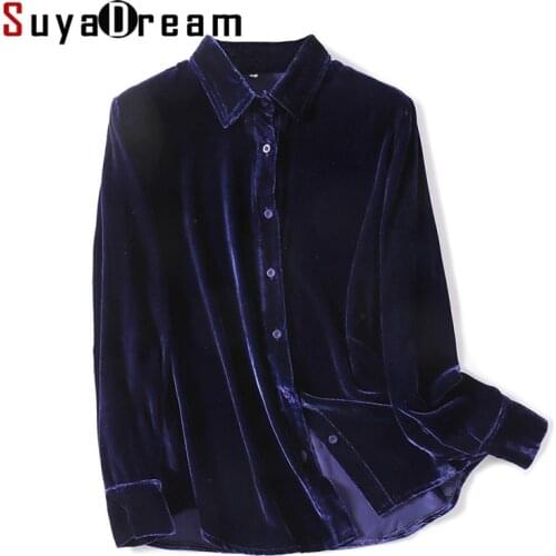 SuyaDream Women's Corduroy Shirts