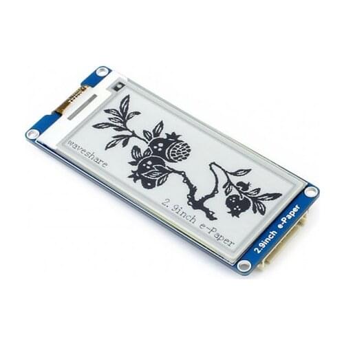 2.9inch E-Ink Display Module with SPI interface Black White Red Yellow Colorful Display 296x128 Resolution Used for Raspberry Pi