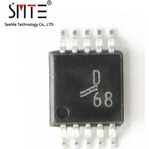 2pcs 50pcs/lot AD9833BRMZ IC DDS 25MHZ 10BIT 10MSOP New and original