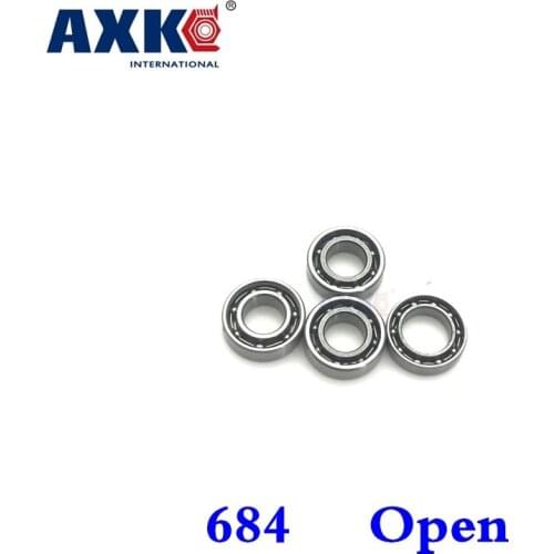 2021 Ball Bearing Rodamientos Rolamentos Axk High Quality 684 Open Bearing 4*9*2.5mm Abec-3 Deep Groove Ball L-940 10pcs/lot