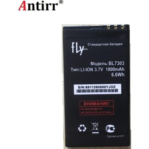 3.7V 1800mAh BL7303 Replacement Battery Baterij Batterie For Fly TS107 TS 107 BL 7303 Mobile Phone Batteries
