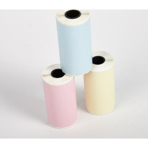 3pcs/lot Mini Photo Printer Printable Sticker Paper Roll Self-Adhesive Thermal Paper for PeriPage A6 Thermal Printer
