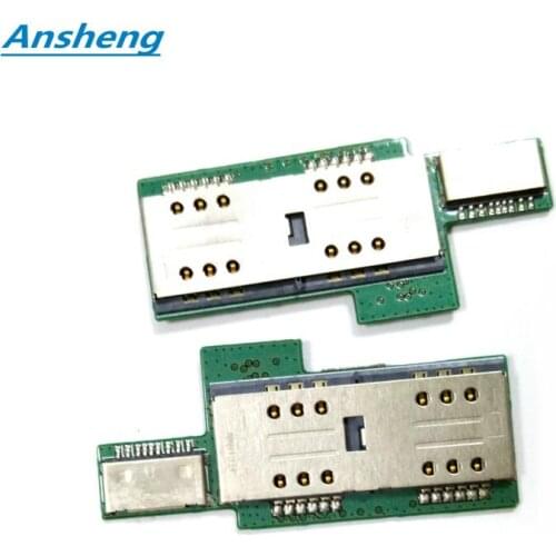 Ansheng Sim Card Reader Holder Tray Slot Socket Flex Cable For Lenovo P780 Cell Phone