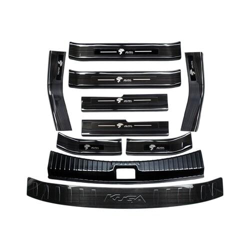 Stainless steel car door welcome pedal trunk threshold guard plate anti-scratch car styling For Ford Kuga 2017 2018 2019