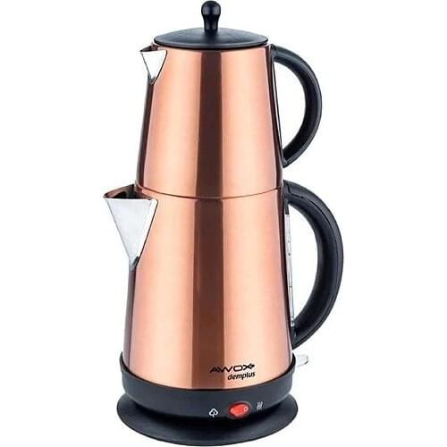 Awox Demplus Electric Teapot | Turkish tea | Tea machine | Kettle | Teapot | Hot tea