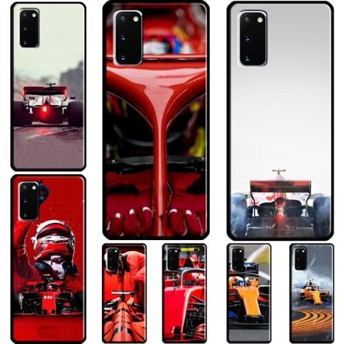 Cool Formula 1 Racing Car Case For Samsung S20 FE S9 S10 S8 Plus Ultra Note 20 Note 10 Plus Cover For Galaxy S21