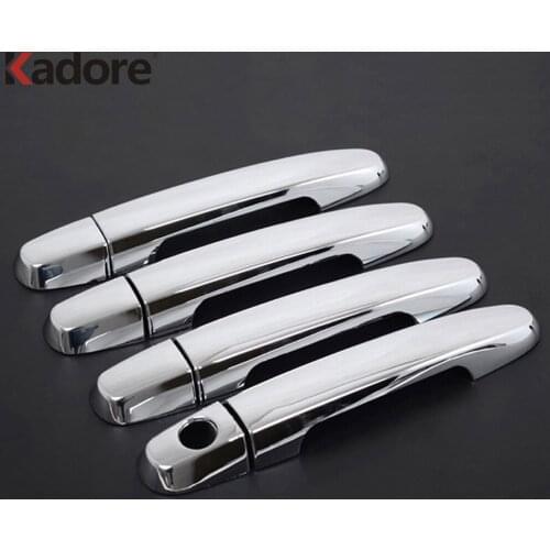 For Toyota Corolla 2009 2010 2011 Chrome Side Door Handle Cover Trim Auto Exterior Car Accessories Car Styling Sticker