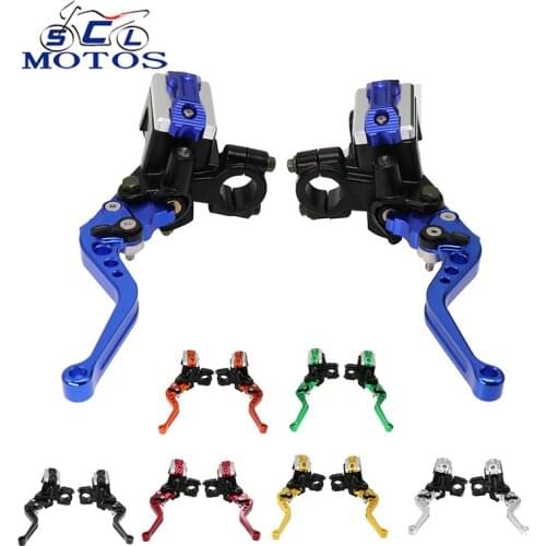 Sclmotos- 22mm Brake Clutch Pump Master Hydraulic Cylinder Handlebar Lever Clutch Racing For honda For Yamaha For Kawasaki NINJA