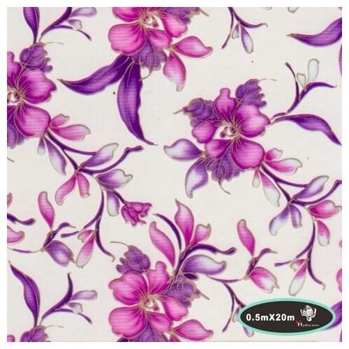 Graceful floral printing water transfer printing hydrographics film,50cm*20m,water transfer film HYA-434-1