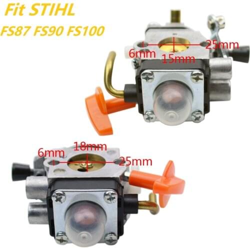 Carburetor Carb Fit For STIHL FS87 FS90 FS100 Carb KM100 FS110 KM110 FS130 KM130 HT130 Trimmer Engine Replace ZAMA C1Q-S173 S176