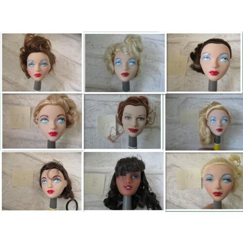 Cool Beautiful Girl Doll Head Suit for 1/4 Dolls