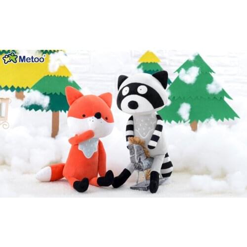 Metoo Doll Stuffed Toys Plush Animals Soft Kids Baby Toys for Girls Children Boys Birthday Gift Kawaii Cartoon Hot Fox koala
