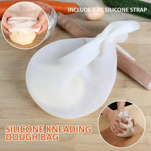 Kneading Dough Bag DIY Cooking Kitchen Tools Food Grade Silicone Kneading Dough Bag Magic Flour-mixing Bag Kitchen Gadget