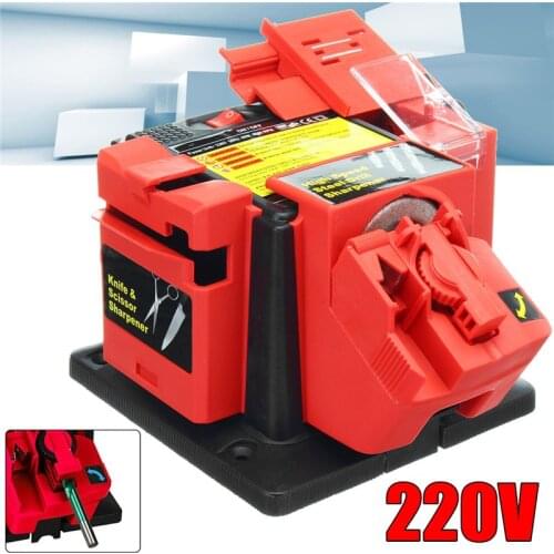 65W Multifunction Professional Sharpener Household Grinding Tool for Knife Twist Drill HSS Drill Scissor Chisel Electric Grinder