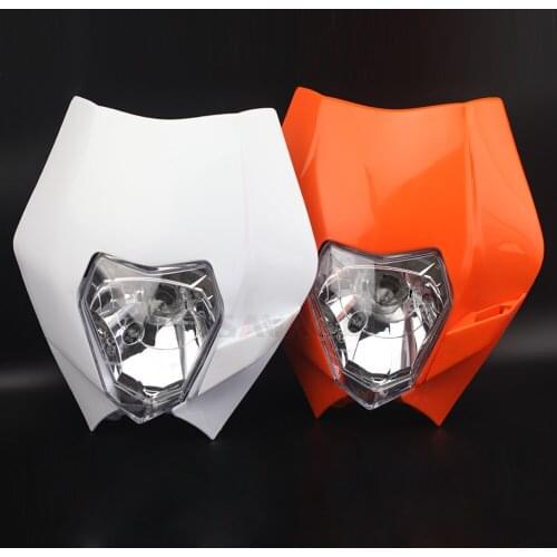 HeadLight Assembly For EXC XCW EXCF XCFW 125 200 250 300 350 400 450 500 530 08-13 690 Enduro Motorcycle Headlamp Head Light