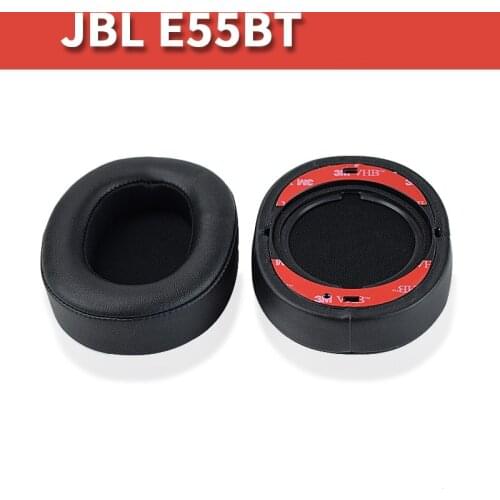 Applicable to JBL E55BT earphone sleeve sponge cover e55bt earmuffs ear cotton cover protein leather earmuffs earphones