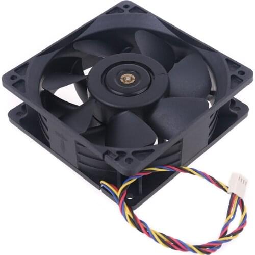 QFR1212GHE QFR1212GHE-PWM 4P 12V 2.7A 12038 Server cooling fan for Bitcoin Miner L41E