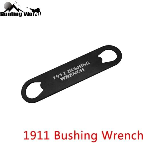 Tactical Steel Barrel Bushing Wrench Repairing Breakdown Cleaning Gunsmithing Tool for Hunting 1911 Pistol Accessory Dropshippin